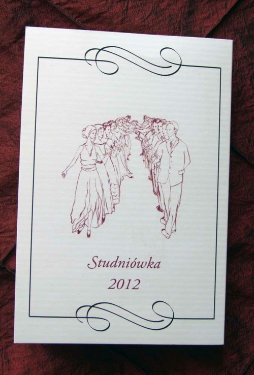 #ZaproszeniaStudniówka2012